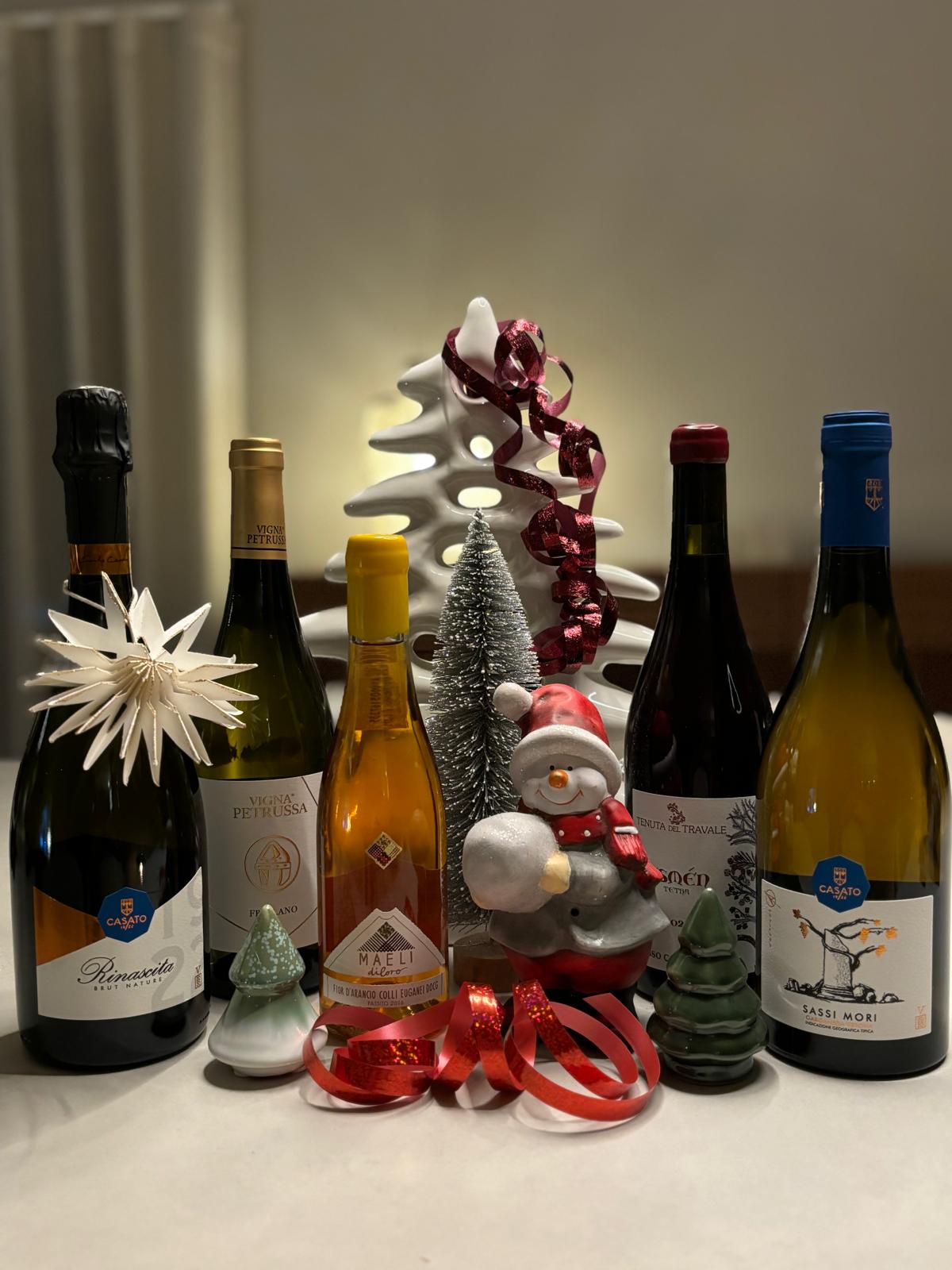 Pakket 2 - Natale - inclusief dessertwijn (Passito)